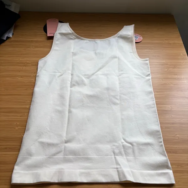 Shapermint Essentials XXL Beige All Day Every Day Scoop Neck Cami Tank Top - Image 6