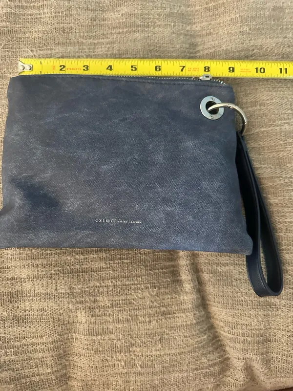CLX by Christian Lacroix double slim pouch wristlet - Image 3