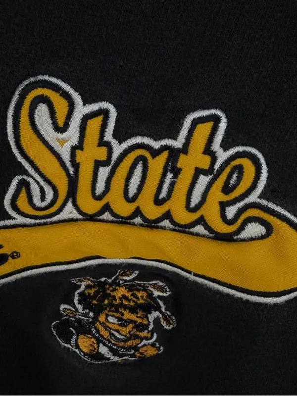 Wichita State Shockers off-the-shoulder long sleeve pullover - Image 3