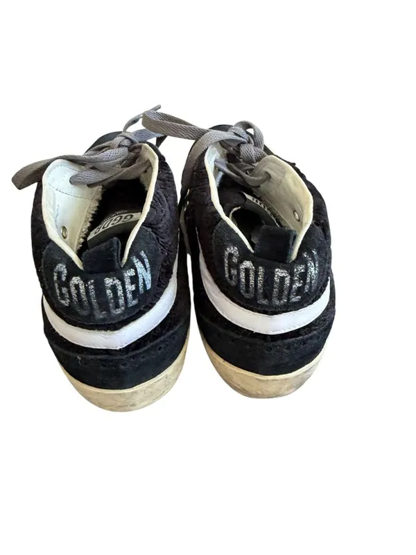 GOLDEN GOOSE Women’s Midstar Black Sneakers Size 40 - US 10 - Image 7