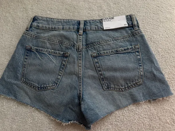 Garage Festival Denim Shorts - Image 3