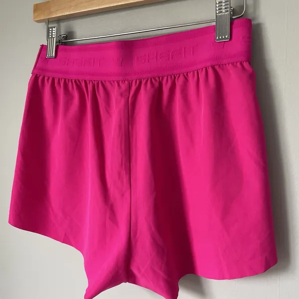 SHEFIT Athletic Athleisure Running Workout Shorts Hot Pink Women's Size Small - Image 4