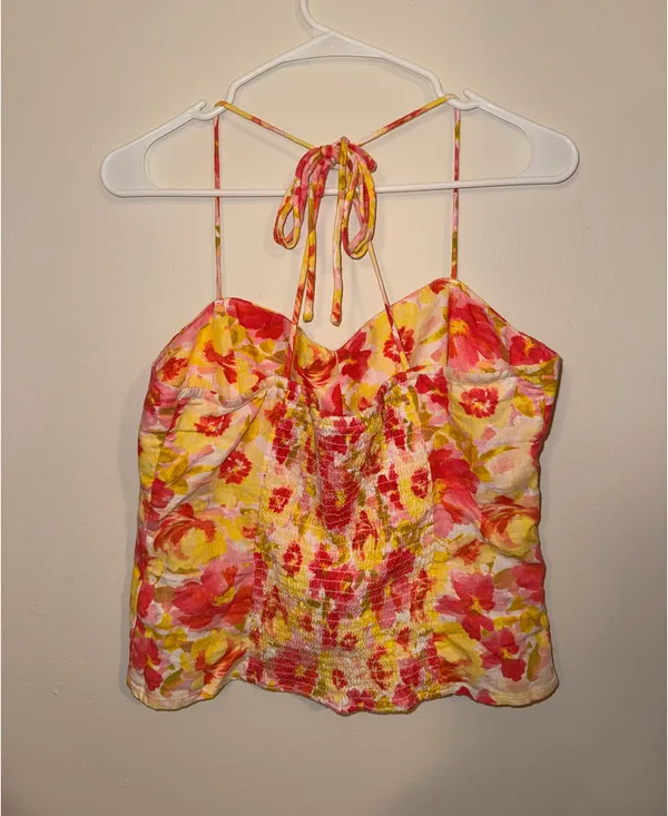 Old Navy Floral Tank Top - Image 3
