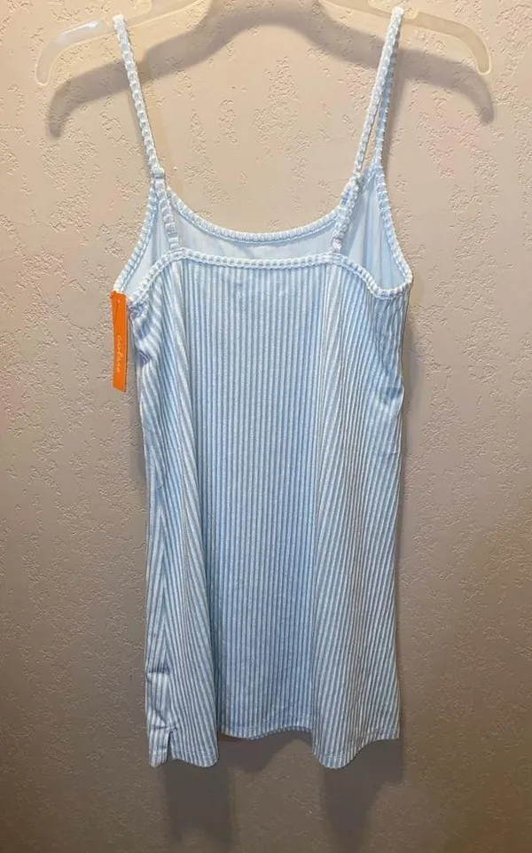 Colsie | Velour Nightgown Blue Size XS - Image 4