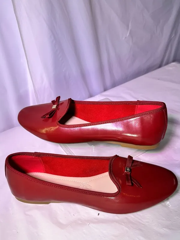 Patent Leather Bow Ballet Flat - Image 2