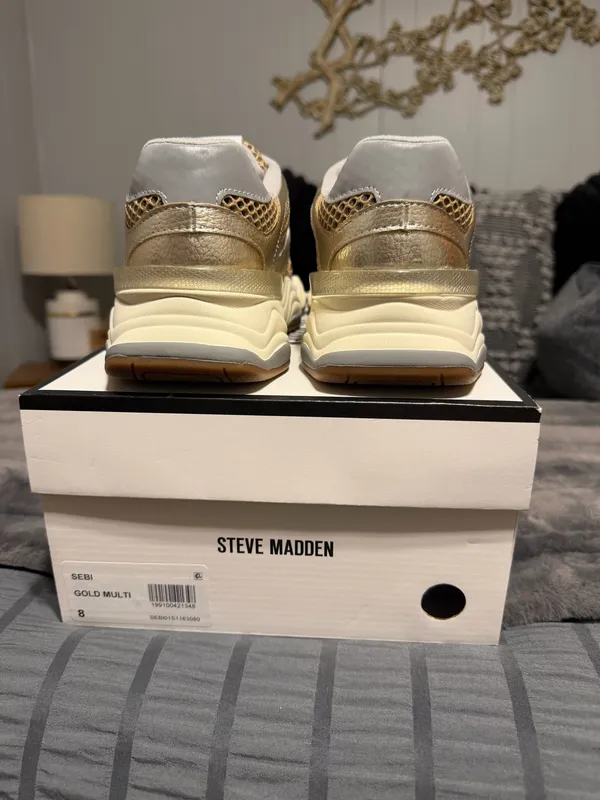Steve madden NEW Sebi sneakers size 8 - Image 4