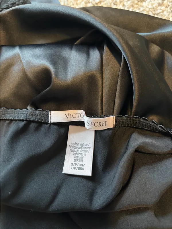 Victoria secret black nightgown slip - Image 3