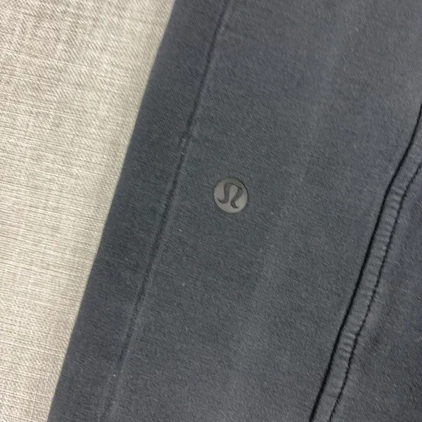 Lululemon Jogger Pants Womens 4 Gray Knit Drawstring Ribbed Cuff Lounge Pockets - Image 11