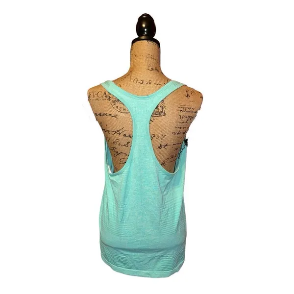 Patagonia Womens Size Large Racerback Tank Top Sleeveless Shirt Turquoise - Image 2