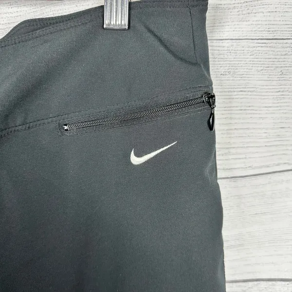 Nike Womens size Large 12 14 Black Athletic Running Pants 200427 H6USH - Image 5
