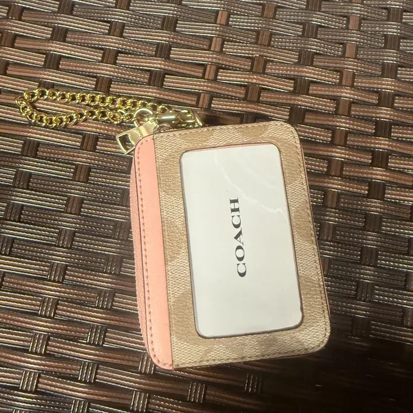 Coach X Observed By Us Zip Card Case In Signature Canvas cu403 - Image 2