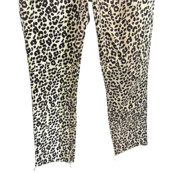 Lovers + Friends Logan Hi-Rise Tapered La Lita‎ Leopard Print Jeans 26 - Image 6