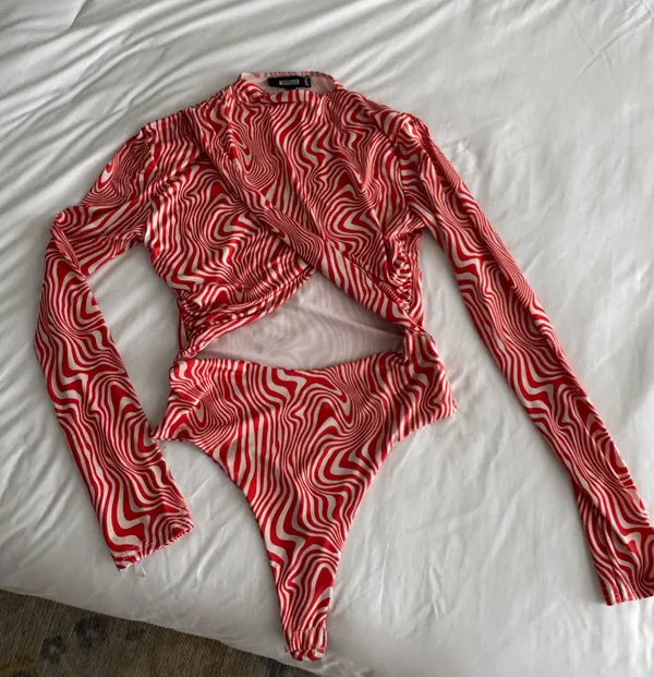 Zebra Print Bodysuit - Image 2