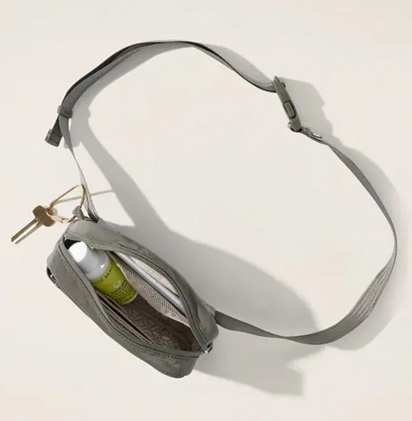 New Athleta All About Crossbody Belt Bag Moss Green - Image 3