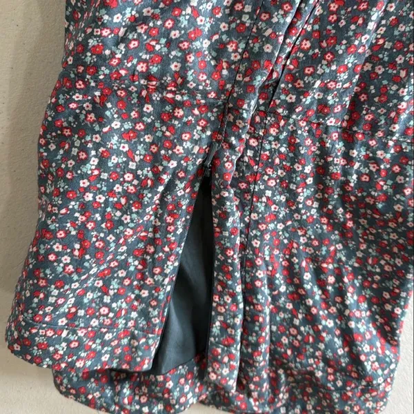 American Eagle Floral Strapless Dress - Image 5