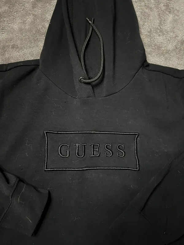 Guess Cropped Hoodie - Image 2