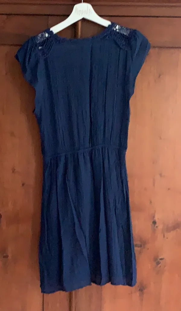 Navy Sundress Blue Size M - Image 2
