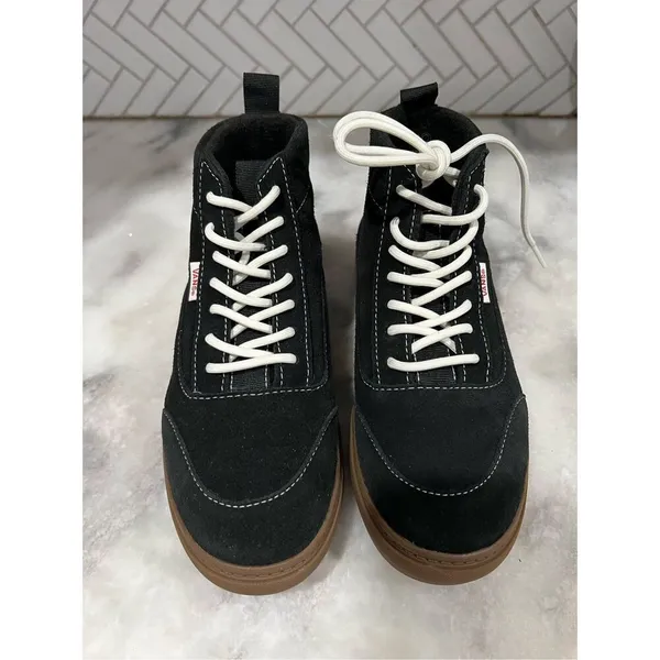 Women's Vans Colfax Boot MTE-1 Leather Shoes in Black, Size 5 - Image 11
