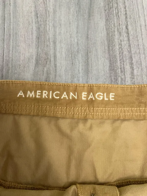 American Eagle Super High-Rise Tiered Corduroy Mini Skirt - Image 4