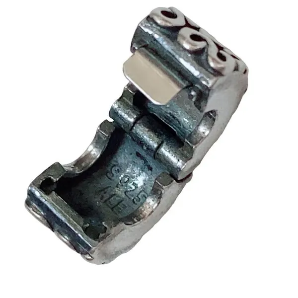 Authentic‎ Pandora 925 ALE Sterling Silver Clip stopper charm - Image 3