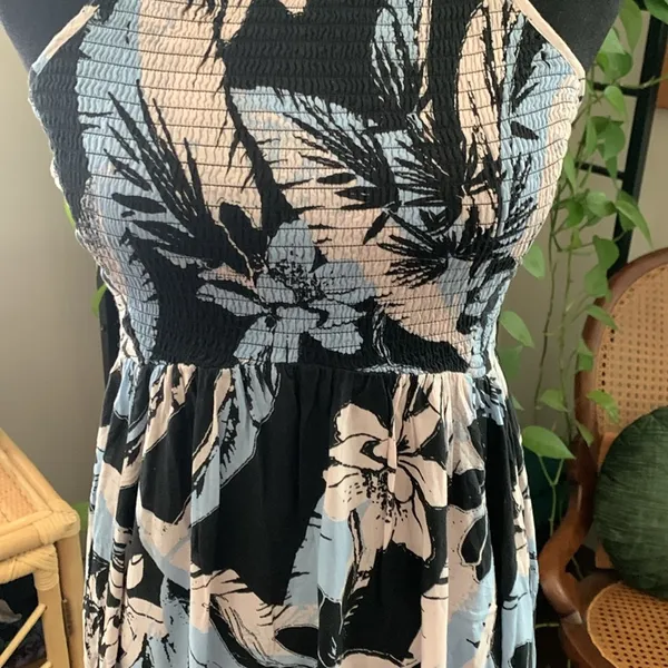 Free People Intimately Heat Wave Tropical Combo Floral Boho Hippie Dress - Image 4