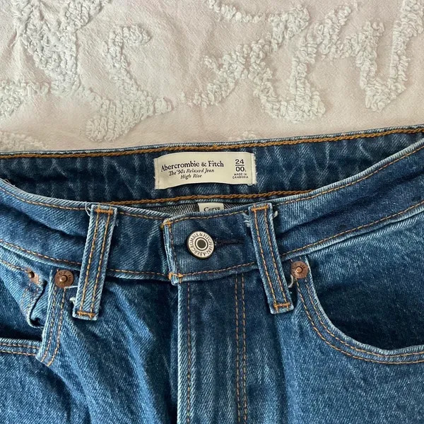 Abercrombie The 90s relaxed jean high rise - Image 4