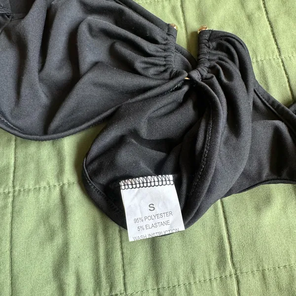 Black Cut Out Top - Image 5