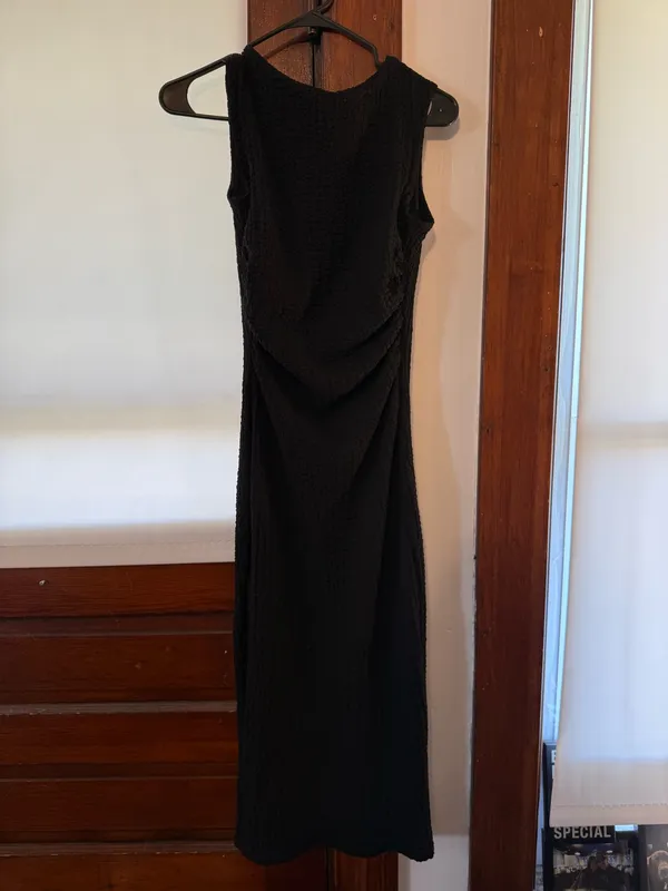 Black bodycon dress - Image 2