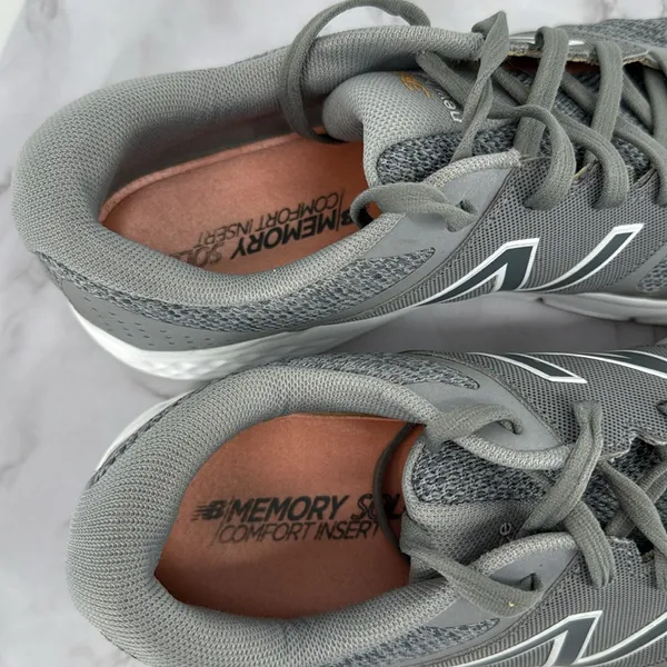 New Balance 365 Cush Fitness Walking Sneakers Gray White WA365GY‎ Size 11 Casual - Image 2