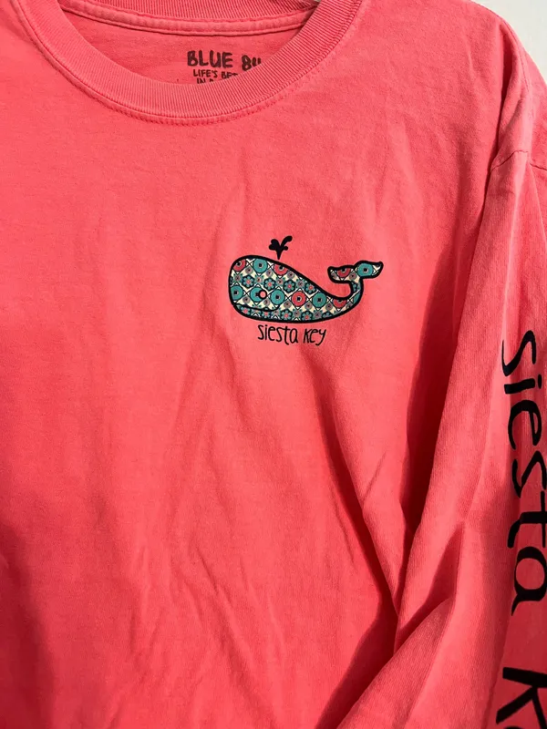 Blue 84 Siesta Key Coral Long Sleeve Shirt - Image 3