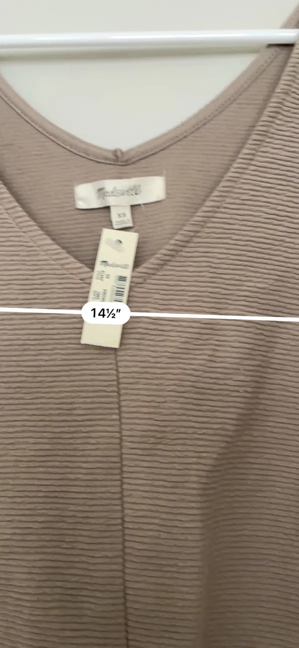 Madewell Texture And Thread Tie Front Tank - Image 2