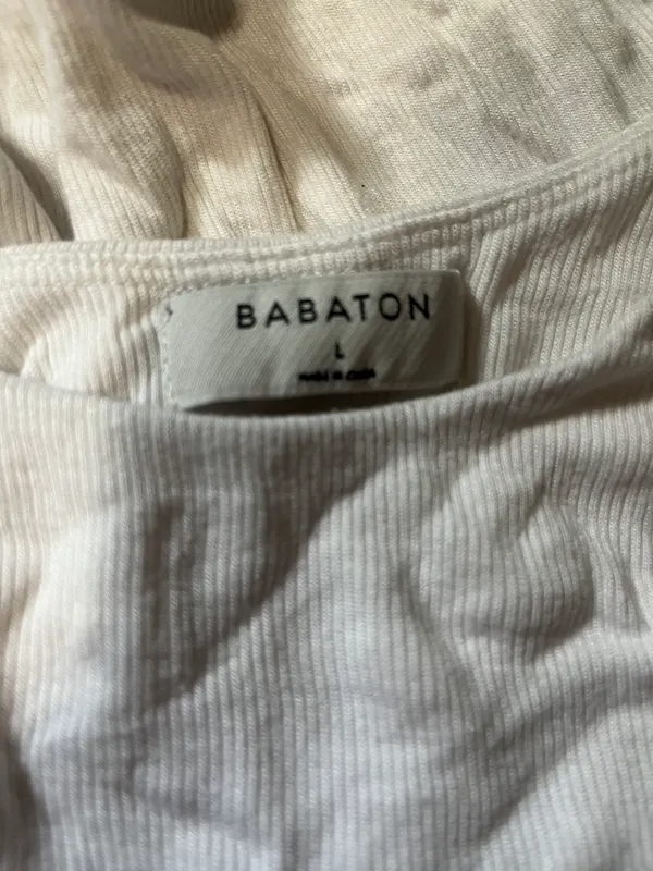 Aritzia Babaton Ribbed Bodysuit - Image 3