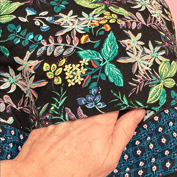 Anthropologie ett:twa Tropical Print Wide-Leg Pants -‎ large - Image 5