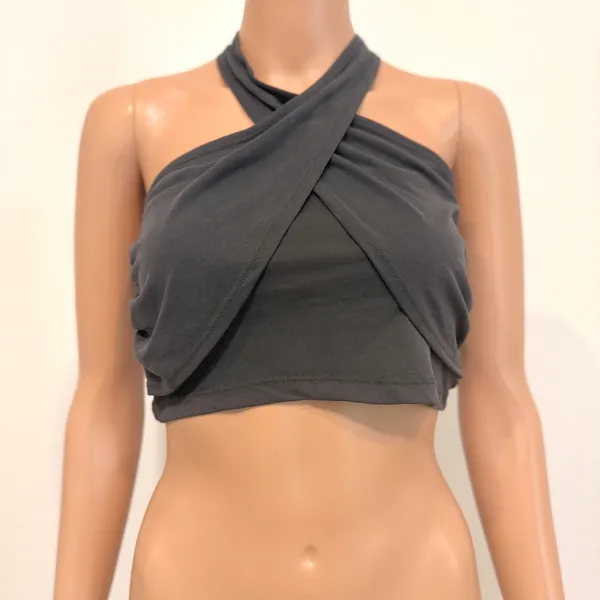 new Noisy May medium cropped halter top TS 3120 - Image 10