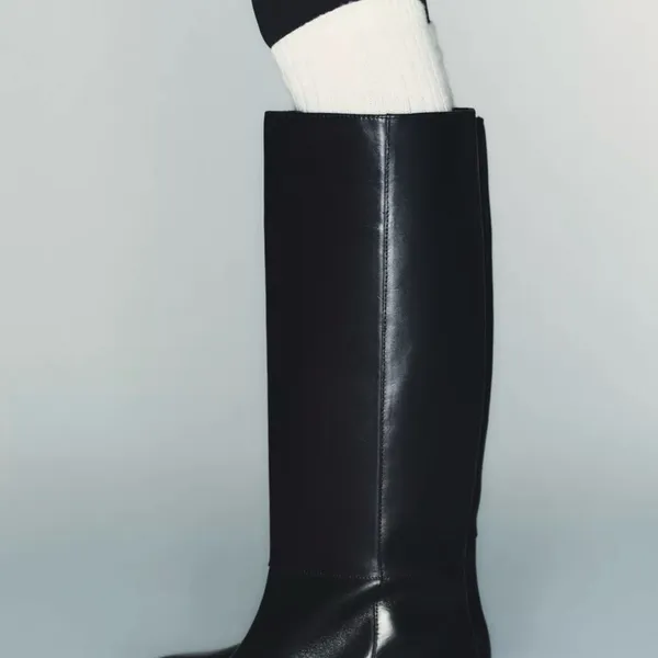 🆕 2026 Black Leather Boots - Image 3