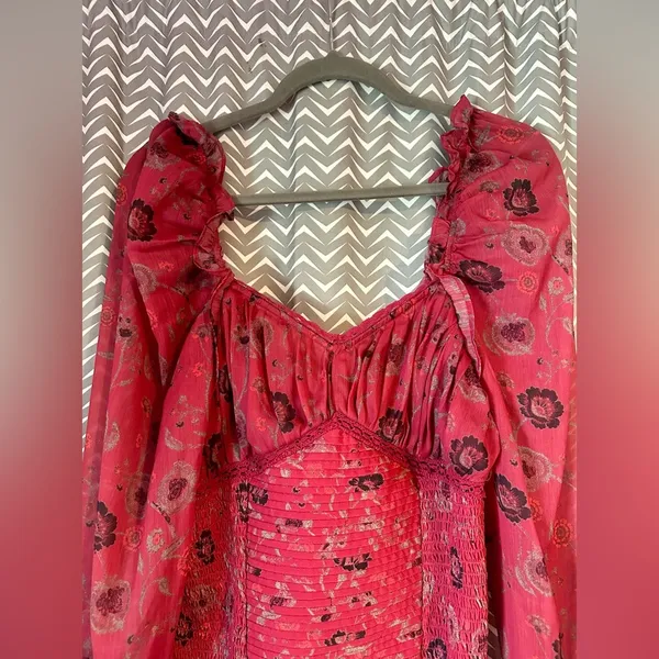 Free People | Brunch Date Bodysuit, Size M - Image 4