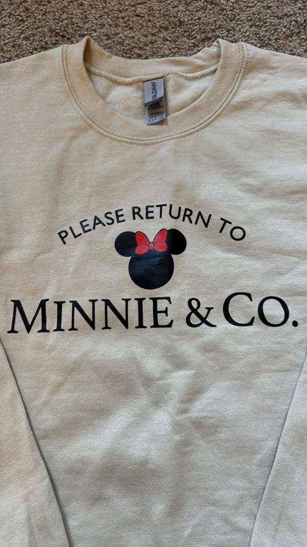 Minnie Disney sweatshirt - Image 2