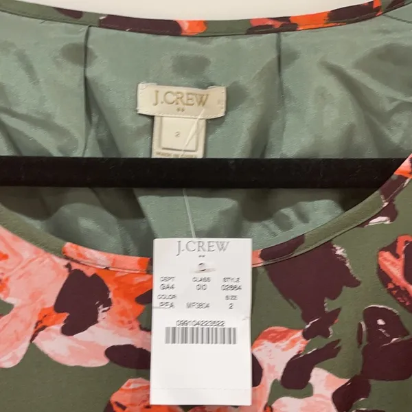 J. Crew Floral Dress Size 2 - Image 6