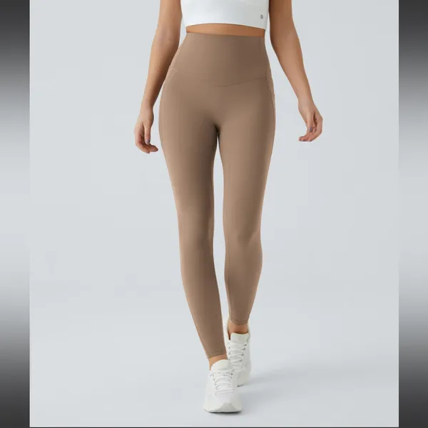 Halara UltraSculpt"™ High Waisted Tummy Control Pocket Shaping Training Leggings - Image 2
