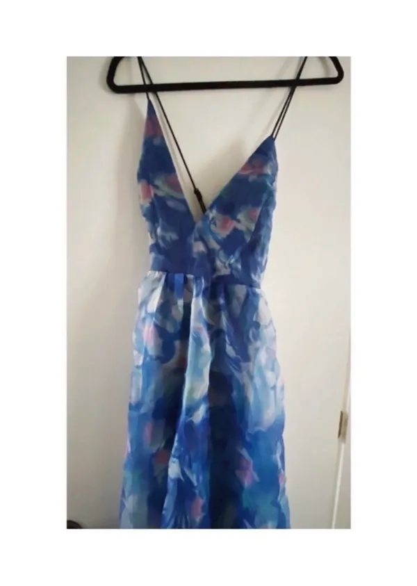 Lulus Blue Maxi Dress - Image 6