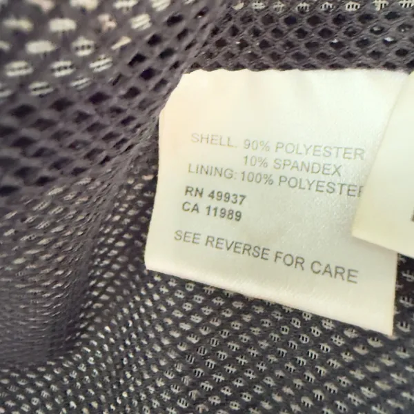 Tail Tech Small Performance Gray Quilted Band‎ Collar Jacket Gorpcore Matrix Size 10 - Image 9