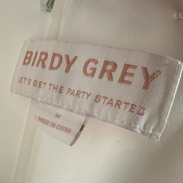 Birdy Grey Grace Chiffon Dress in Sage Spring Garden Size Medium - Image 6