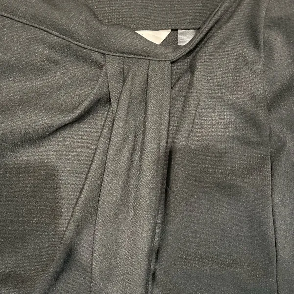 H&M Black Wrap Skirt Size Medium - Image 3