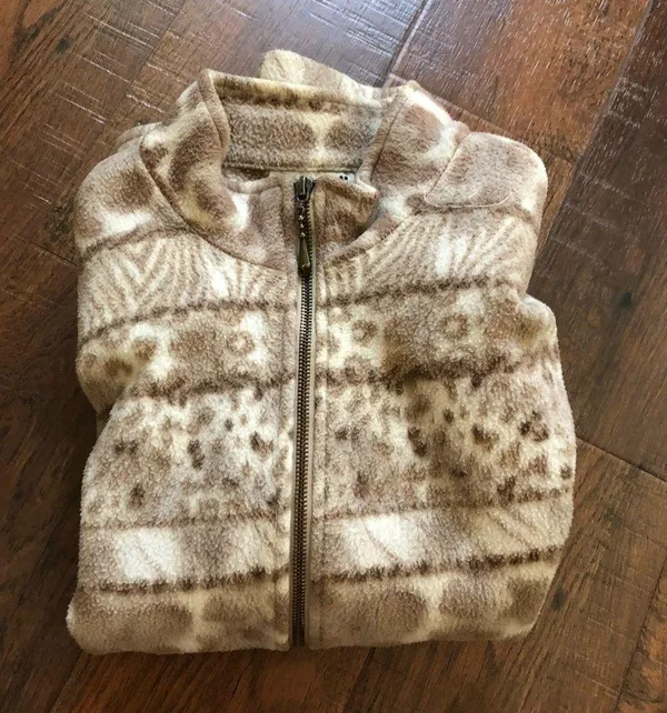TEDDI zipper sweatshirt-sweater style jacket, Size M - Image 4