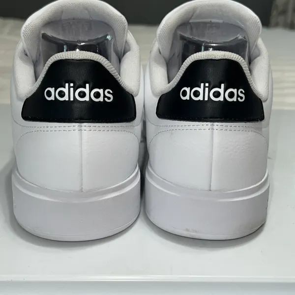 Adidas Women's Grand Court Cloud Foam White/Black- Size US 10 Sneakers Shoes - Image 4