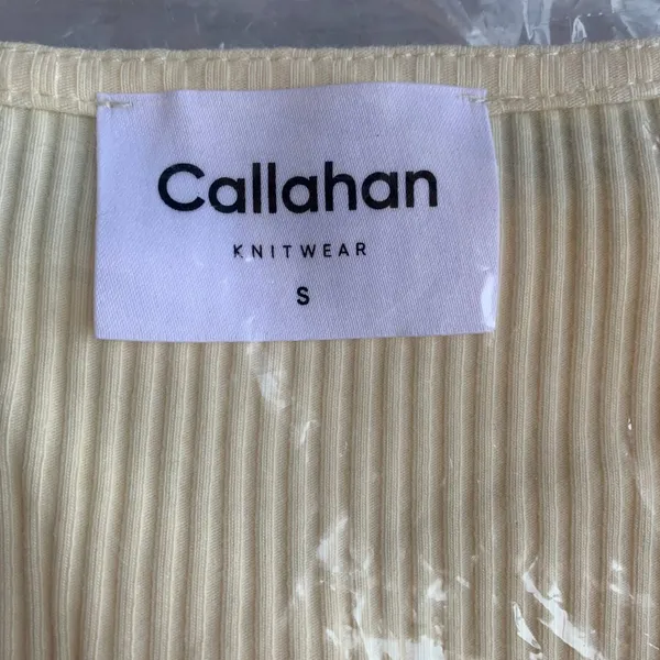 NWT Callahan Knitwear Vera‎ Top in Creme - Image 8