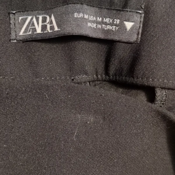 Zara Black Business Casual Skort Size Medium - Image 6