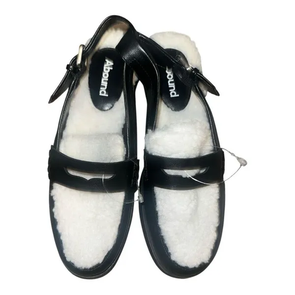 ✨Abound Luciana Faux Shearling Slingback Sz 6 Loafer Mule✨ - Image 6