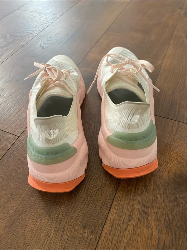 Sorel Kinetic RNEGD Float Sneakers Chalk Eraser Pink Women’s Size 8 - Image 4