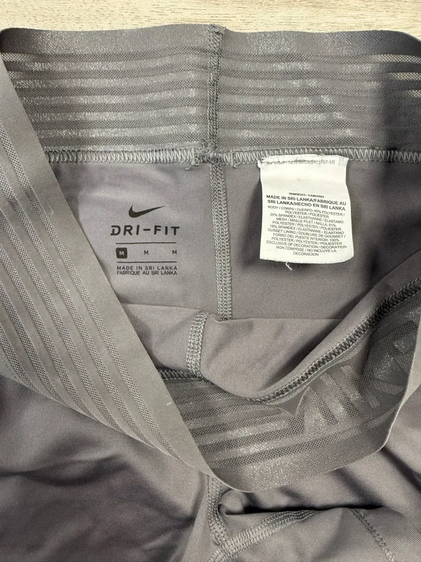 Nike Pro Women's Gray Training Shorts - Image 4